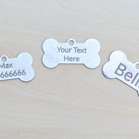 Personalised Bone Dog ID Tags