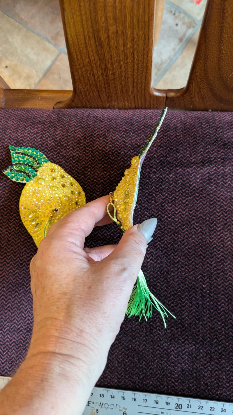 Handmade burlesque nipple tassels and pasties lemons
