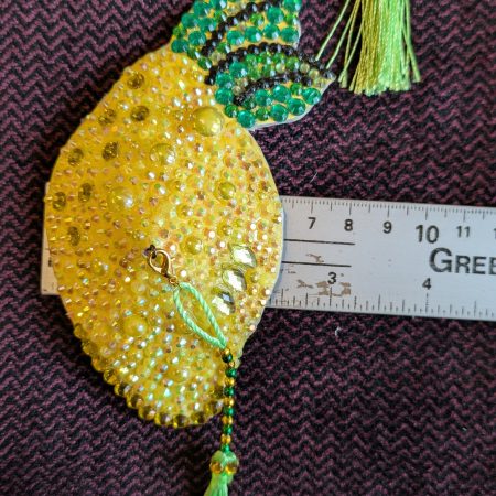 Handmade burlesque nipple tassels and pasties lemons