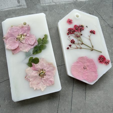 Handmade Botanical Wax Melt Hanger with Dried Flowers and Cord (Copy)