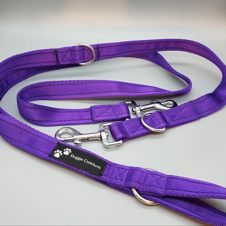 Double ended dog training lead