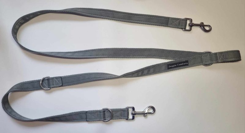 Double ended dog training lead