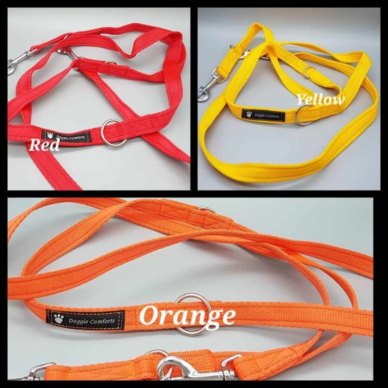 Double ended dog training lead