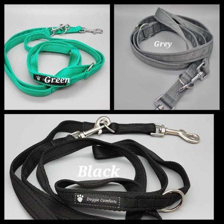 Double ended dog training lead