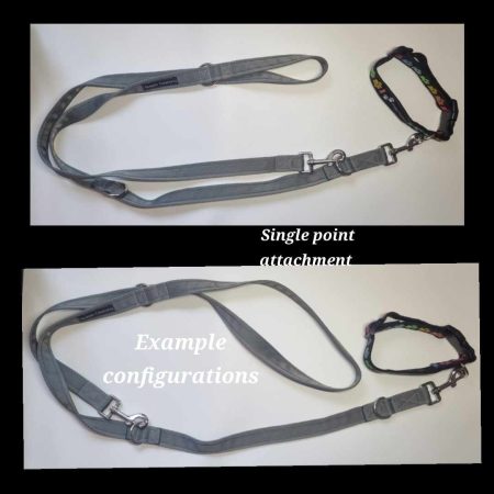 Double ended dog training lead