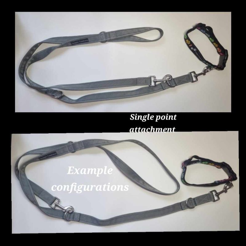 Double ended dog training lead