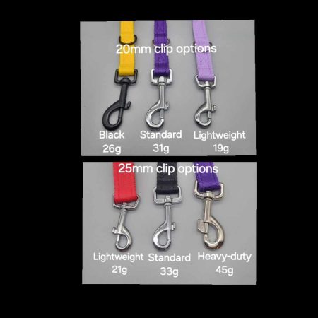 Double ended dog training lead