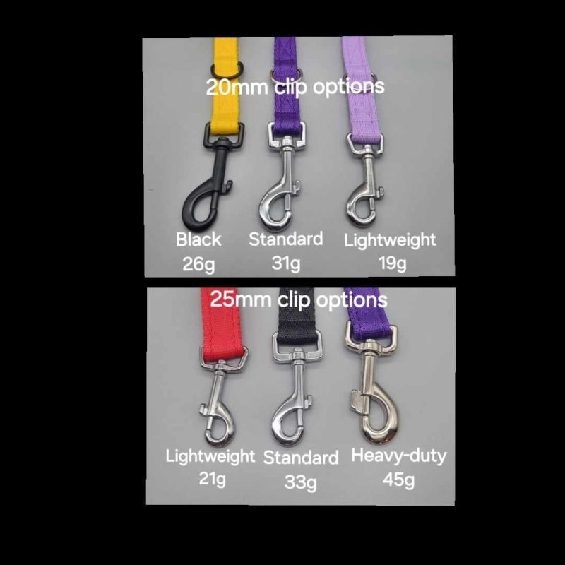 Double ended dog training lead