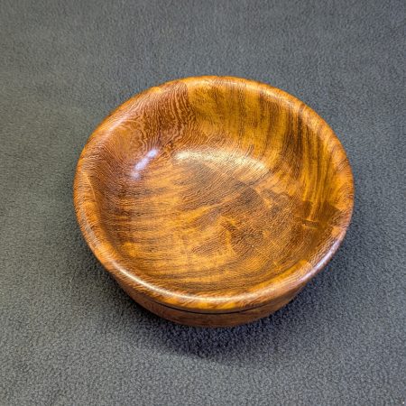 Hand made wooden bowl from wild mango