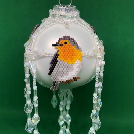 Robin Christmas bauble