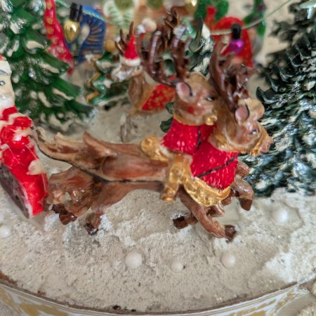 Hand made christmas standing ornament