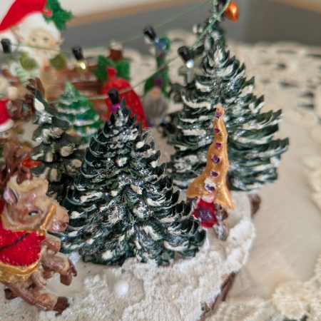 Hand made christmas standing ornament