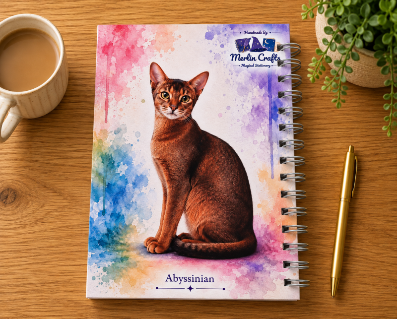 The Curious Cats Collection – Pedigree Breeds | Handmade Cat Notebooks