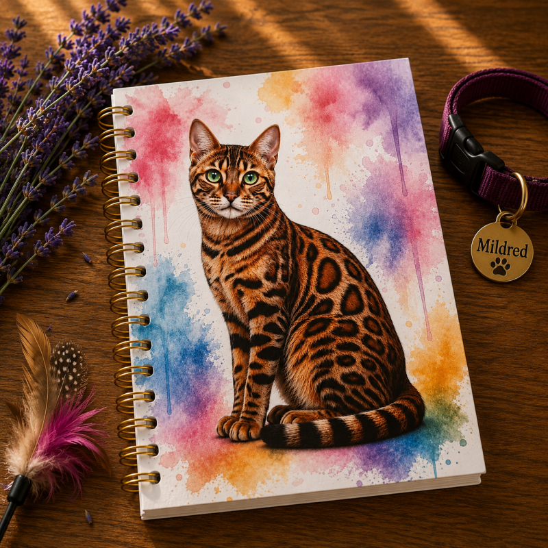 The Curious Cats Collection – Pedigree Breeds | Handmade Cat Notebooks