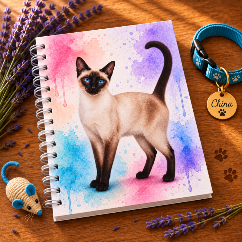 The Curious Cats Collection – Pedigree Breeds | Handmade Cat Notebooks
