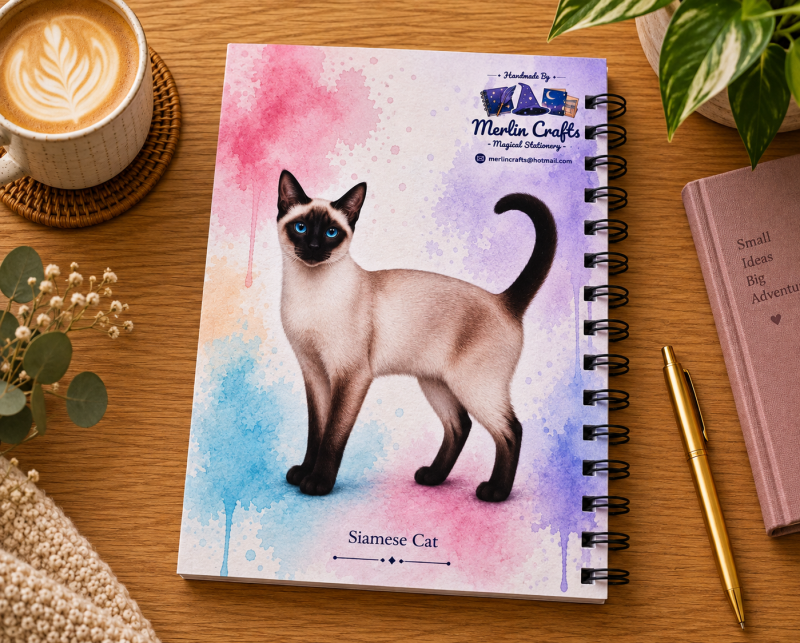 The Curious Cats Collection – Pedigree Breeds | Handmade Cat Notebooks