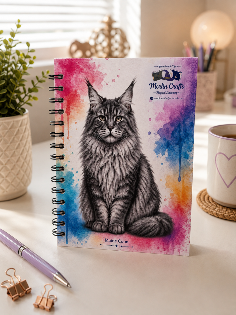 The Curious Cats Collection – Pedigree Breeds | Handmade Cat Notebooks