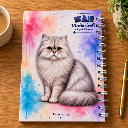 The Curious Cats Collection – Pedigree Breeds | Handmade Cat Notebooks