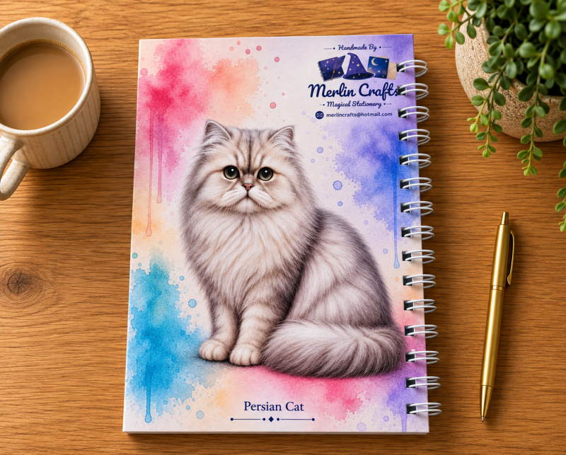 The Curious Cats Collection – Pedigree Breeds | Handmade Cat Notebooks