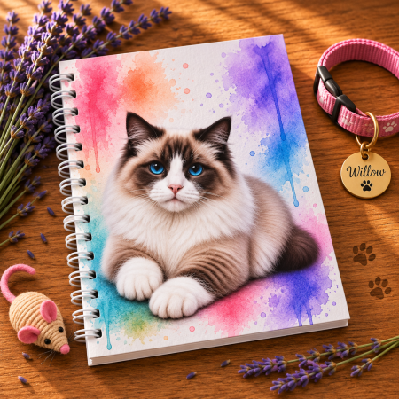 The Curious Cats Collection – Pedigree Breeds | Handmade Cat Notebooks