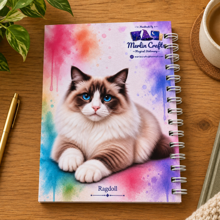 The Curious Cats Collection – Pedigree Breeds | Handmade Cat Notebooks