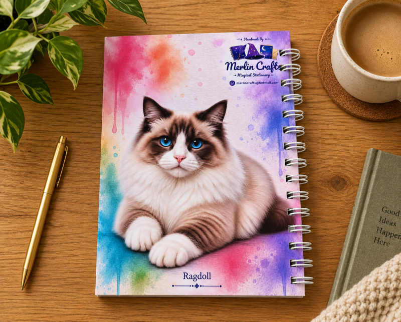 The Curious Cats Collection – Pedigree Breeds | Handmade Cat Notebooks