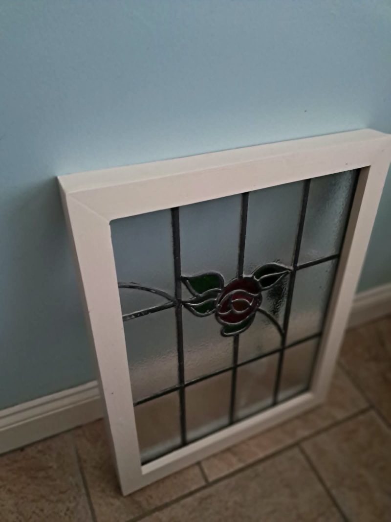 Wall mounted restored vintage wall light