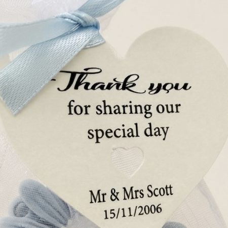 PERSONALISED FLORAL WAX MELT FAVOUR