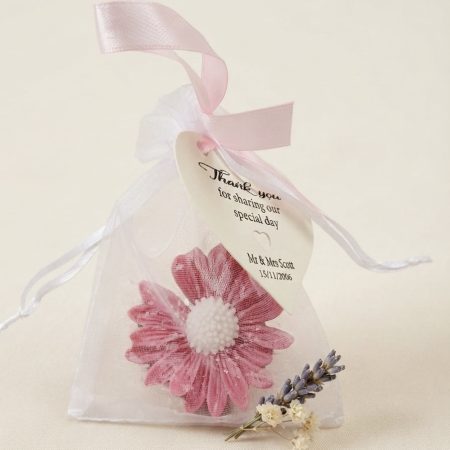 PERSONALISED FLORAL WAX MELT FAVOUR