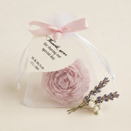 PERSONALISED FLORAL WAX MELT FAVOUR