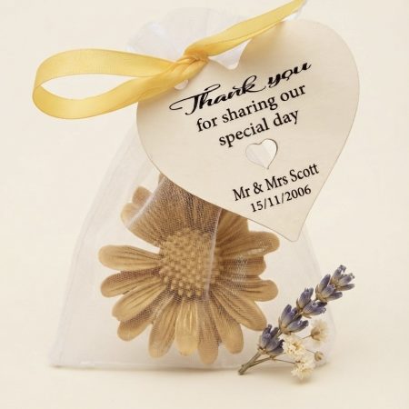 PERSONALISED FLORAL WAX MELT FAVOUR