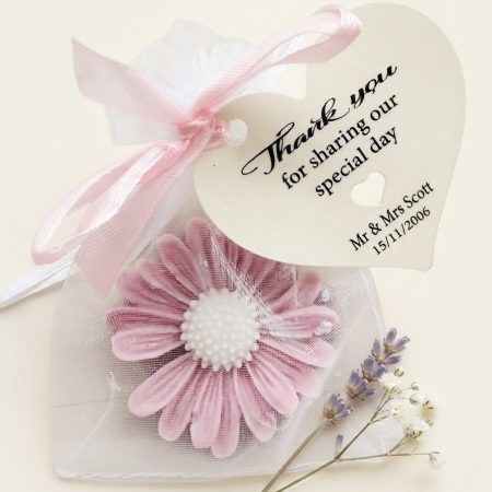 PERSONALISED FLORAL WAX MELT FAVOUR