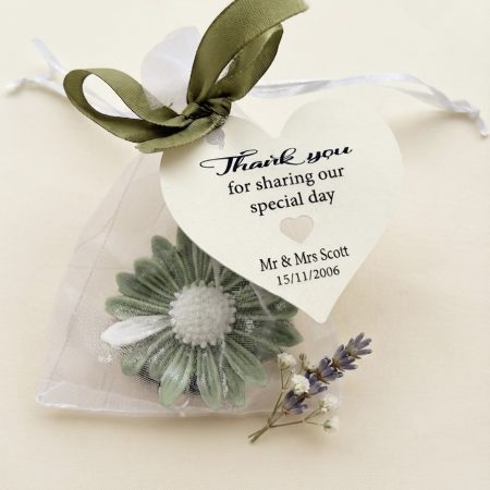 PERSONALISED FLORAL WAX MELT FAVOUR