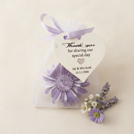 PERSONALISED FLORAL WAX MELT FAVOUR
