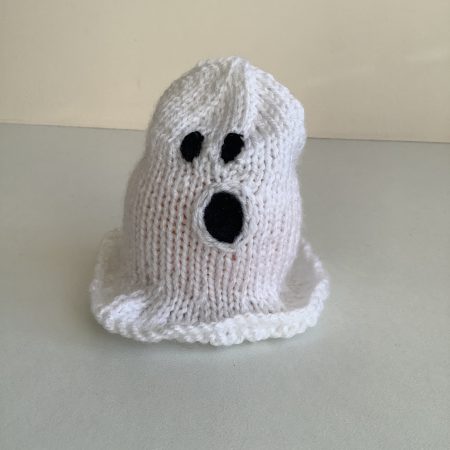 Hand knitted Halloween Chocolate Orange cover