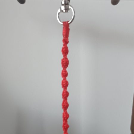 Red Cord Miniature Hanging Suncatcher – Hearts