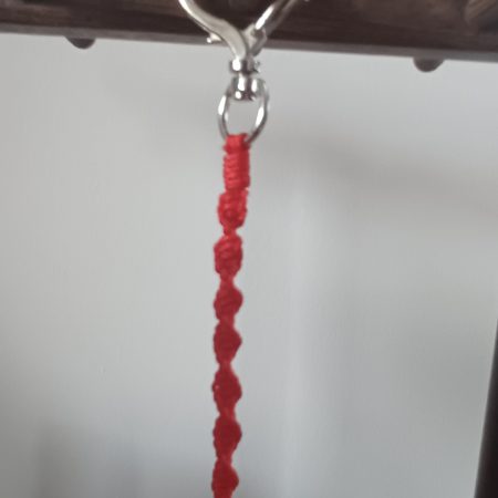 Red Cord Miniature Hanging Suncatcher – Butterfly