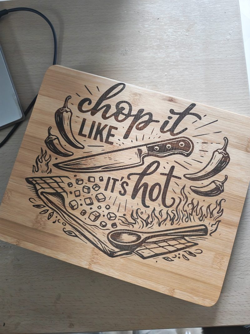 Laser Engraved Bamboo Chopping Boards – Funny Music & Kitchen Humor Collection