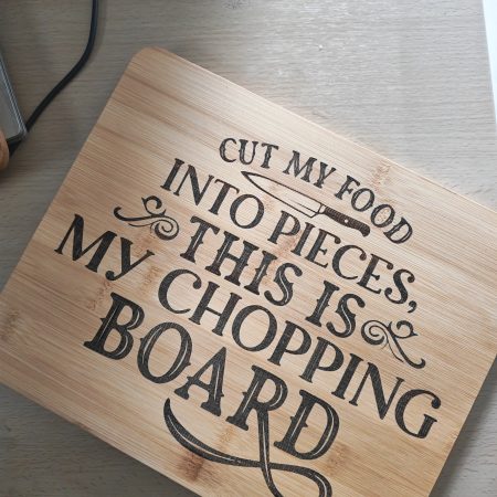 Laser Engraved Bamboo Chopping Boards – Funny Music & Kitchen Humor Collection