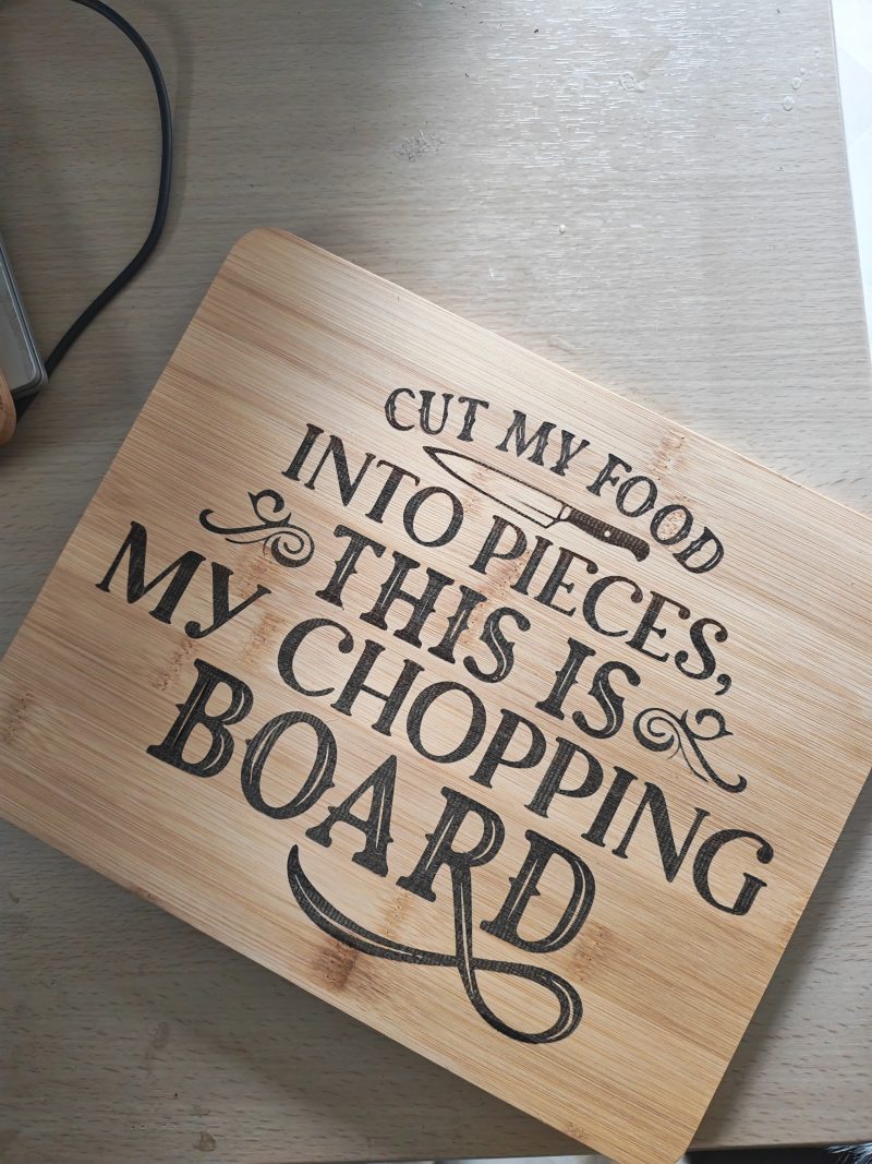 Laser Engraved Bamboo Chopping Boards – Funny Music & Kitchen Humor Collection