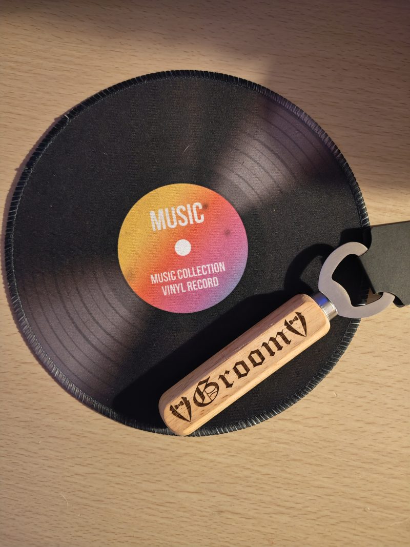 Laser Engraved Wooden Bottle Openers – Groomsmen, Best Man & Groom Gifts