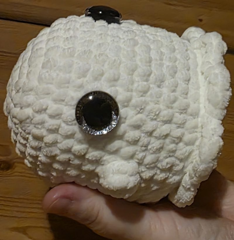 Downloadable PDF Pattern for a Chunky Handmade Ghost Amigurumi