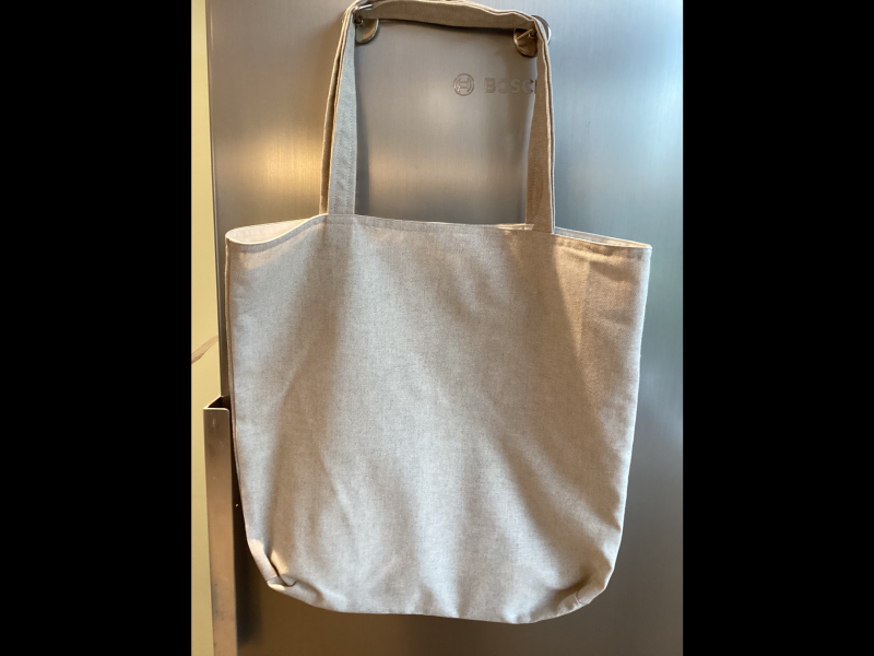 Really Cute Hedgehog Print, Linen Look Tote/Shopping Bag, Lined