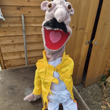 Freddie Mercury Tribute Puppet