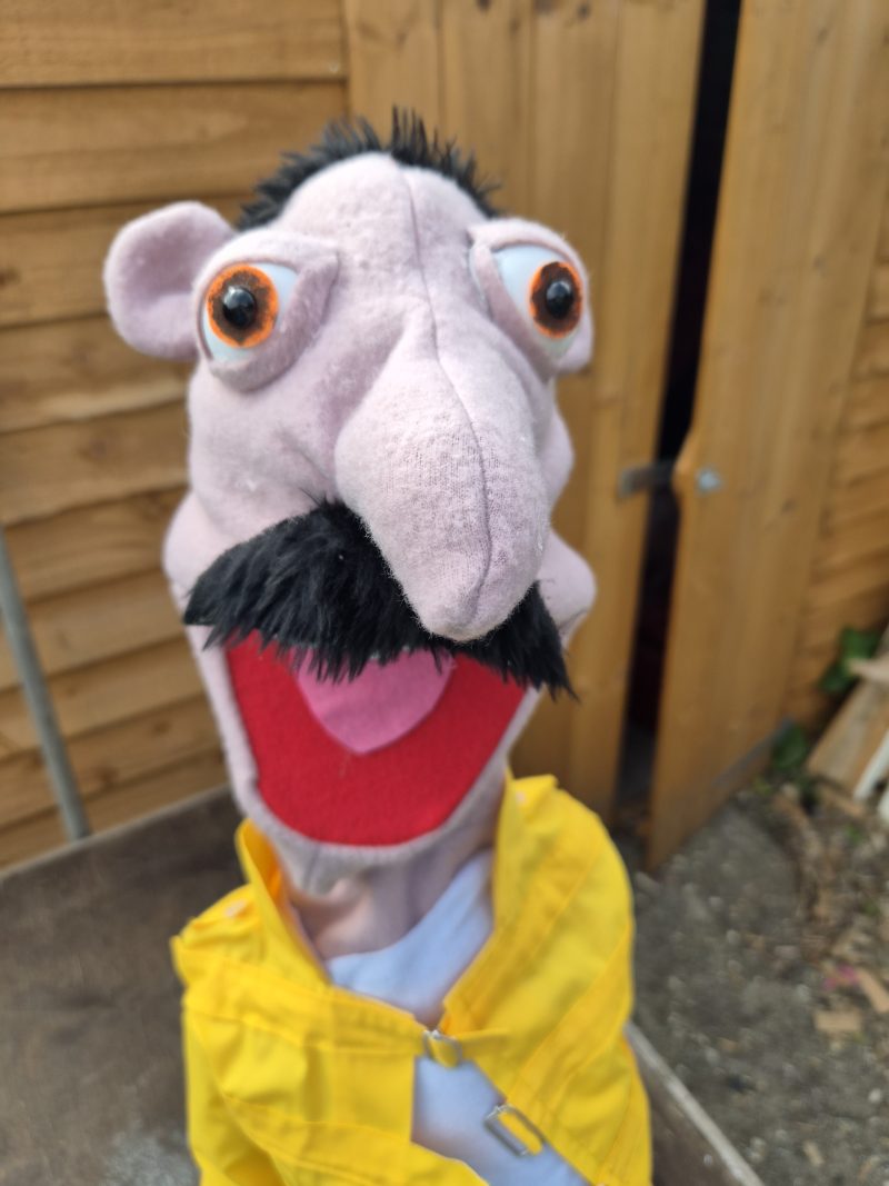 Freddie Mercury Tribute Puppet