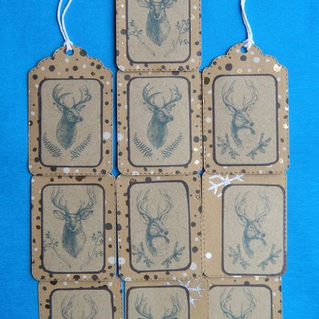 Upcycled Christmas Gift Tags - Recycled Multi-Pack