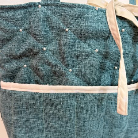 Rustic style tote bag