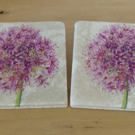 Pair of Marble Coasters - Various Designs