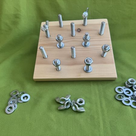 Nut and Bolt Busy Board