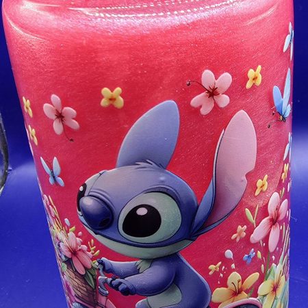 Stitch mica powder tumbler